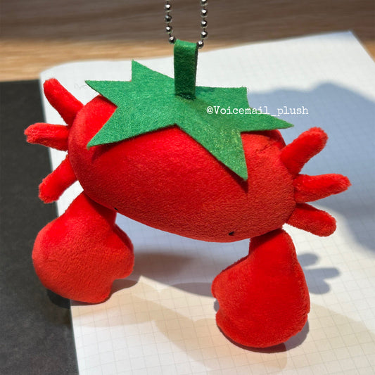 Crabby Tomato Plush Sewing Pattern PDF + Tutorial