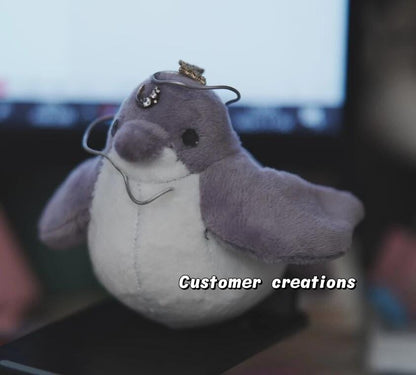 3 Types Of Birds Plush Sewing Pattern & Tutorial