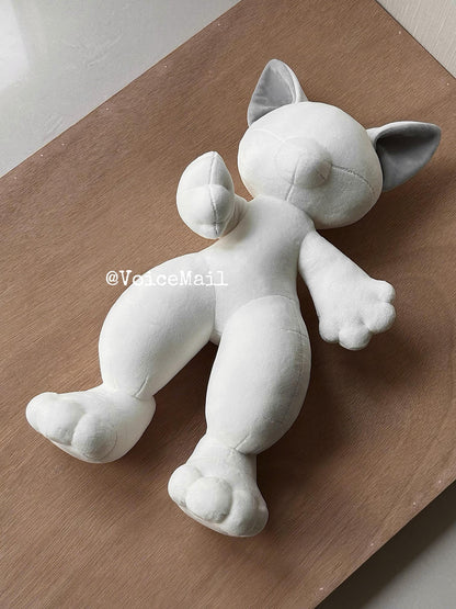 Patron de couture PDF et tutoriel pour peluche anthropomorphe (Furry) | Modèle de base pour Fursona à faire soi-même
