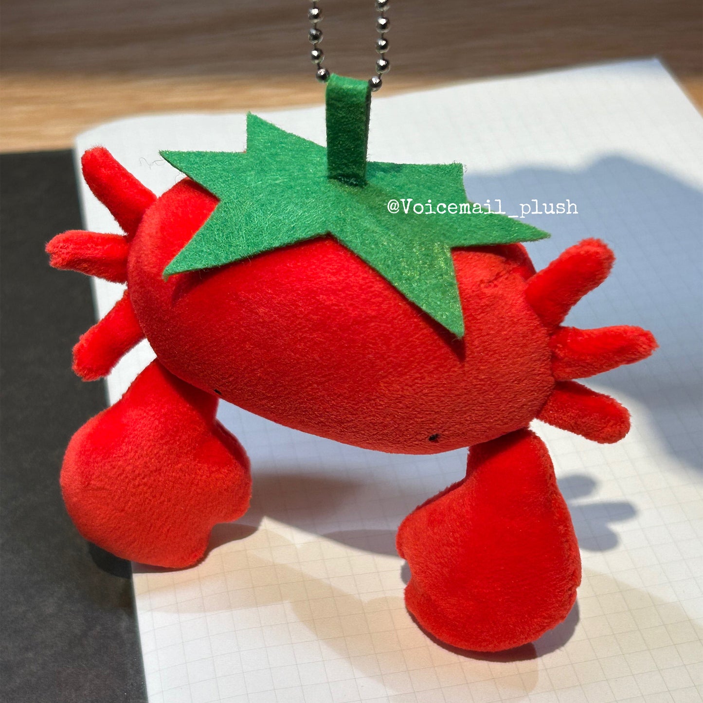 Crabby Tomato Plush Sewing Pattern PDF + Tutorial
