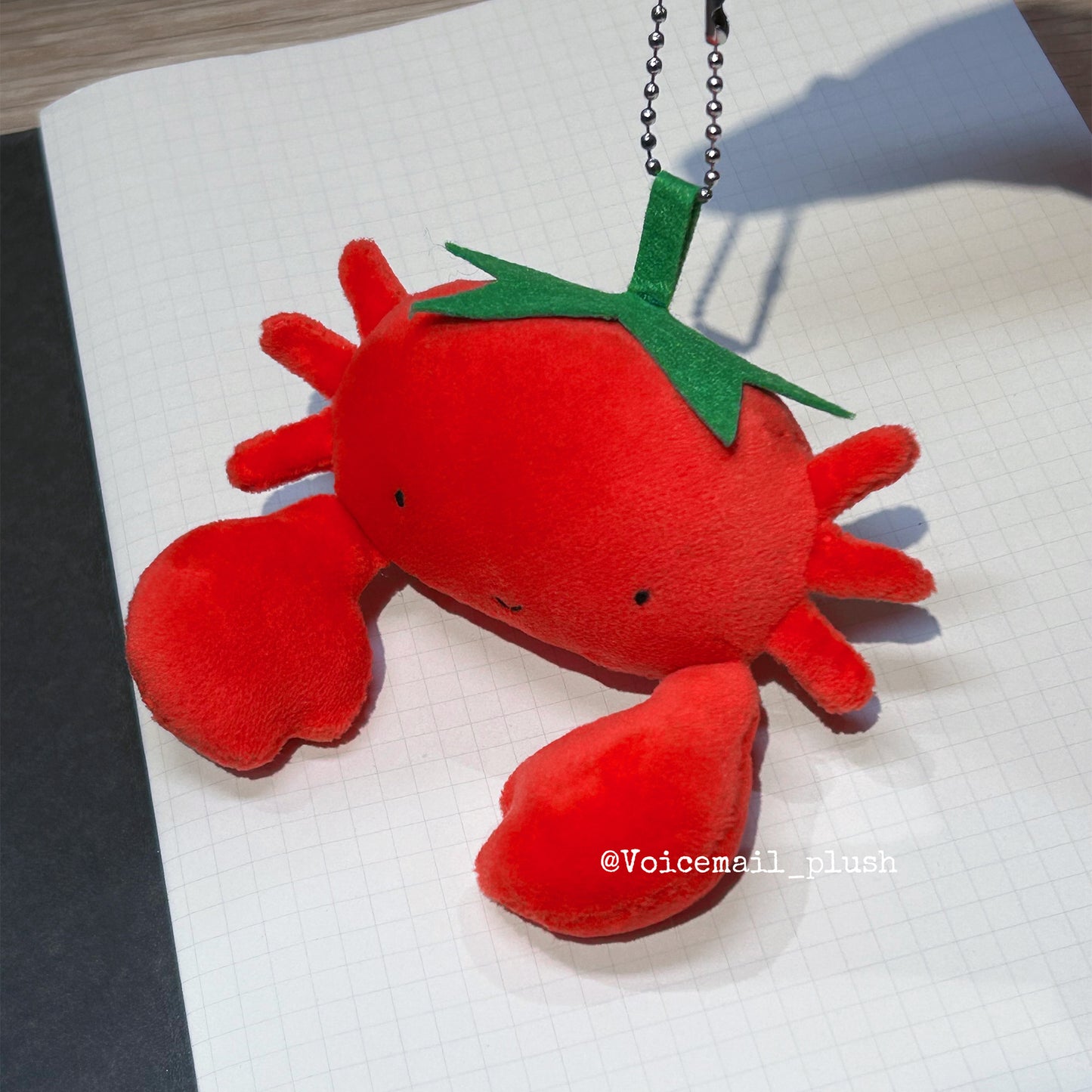 Crabby Tomato Plush Sewing Pattern PDF + Tutorial