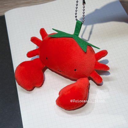 Crabby Tomato Plush Sewing Pattern PDF + Tutorial