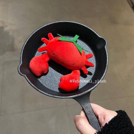 Crabby Tomato Plush Sewing Pattern PDF + Tutorial