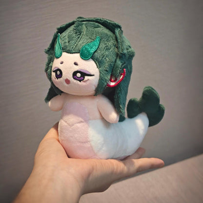 Chibi Snake-tailed Plush Sewing Pattern & Tutorial