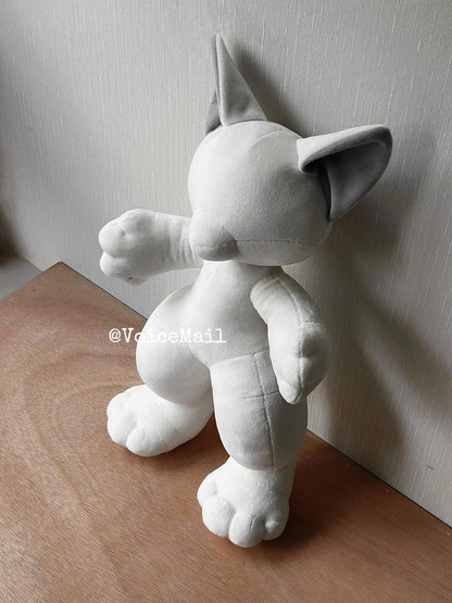 Patron de couture PDF et tutoriel pour peluche anthropomorphe (Furry) | Modèle de base pour Fursona à faire soi-même